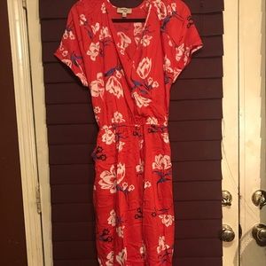 Floral jumper  with pockets, Ankle length